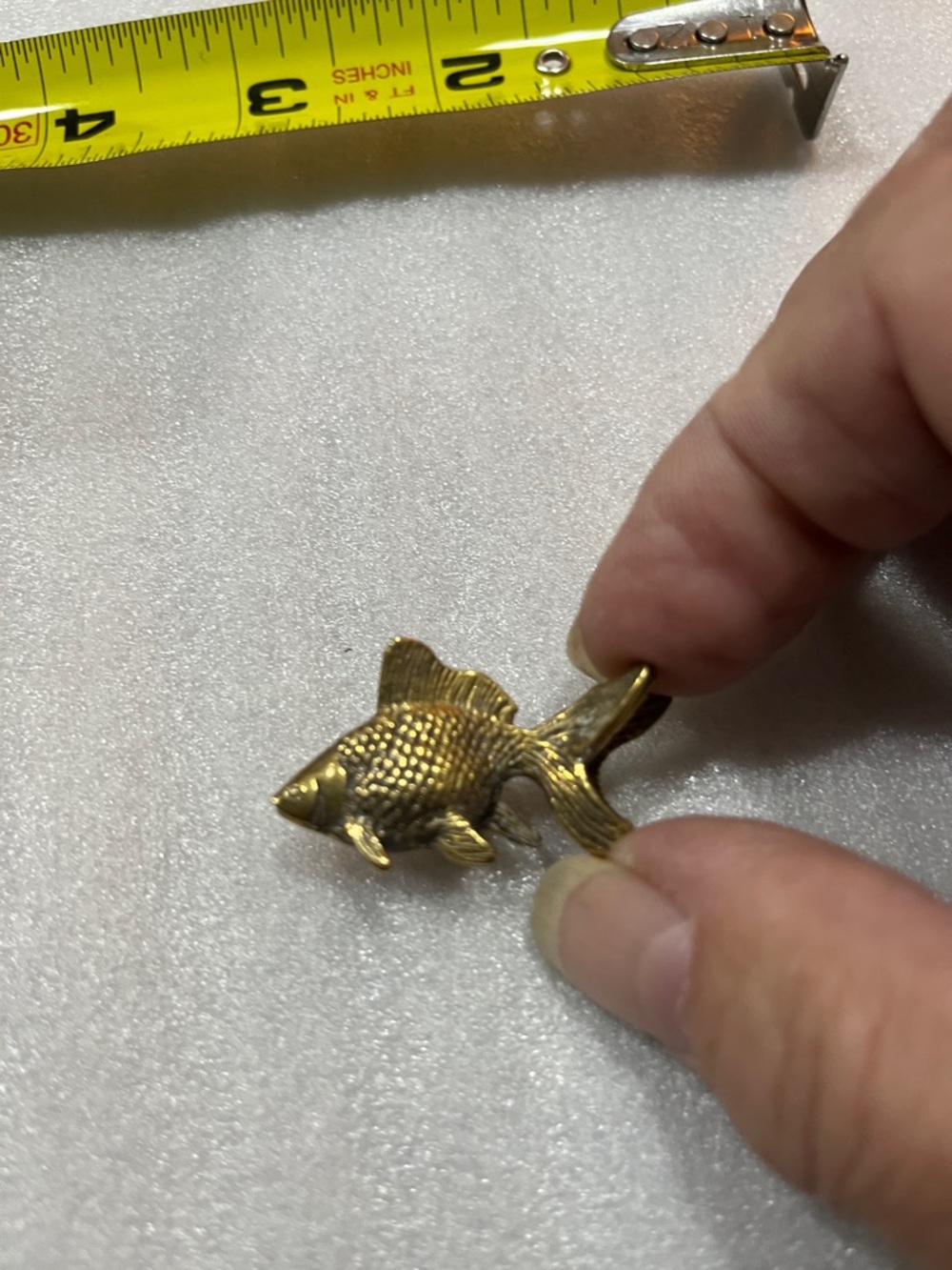Brass Fish antique finish